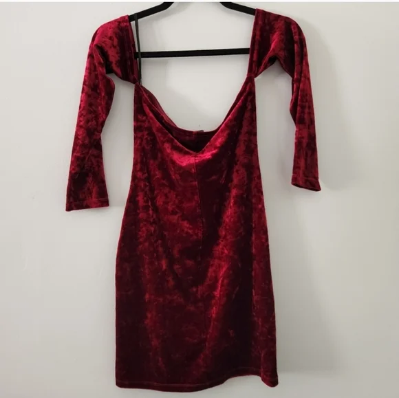 FOREVER 21 Velvet Dress - Picture 3 of 6